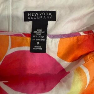 New York & Company Colorful Dress